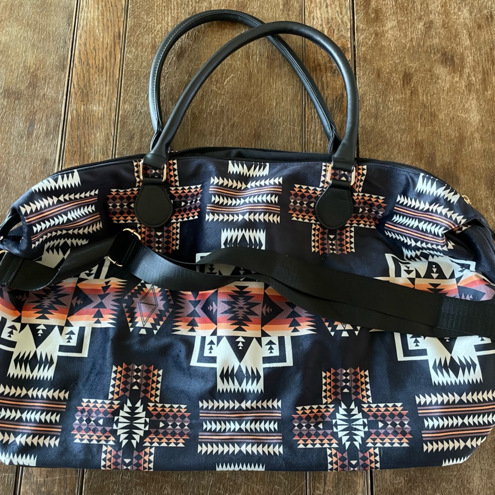 Southwest Print Weekender Duffel Bag